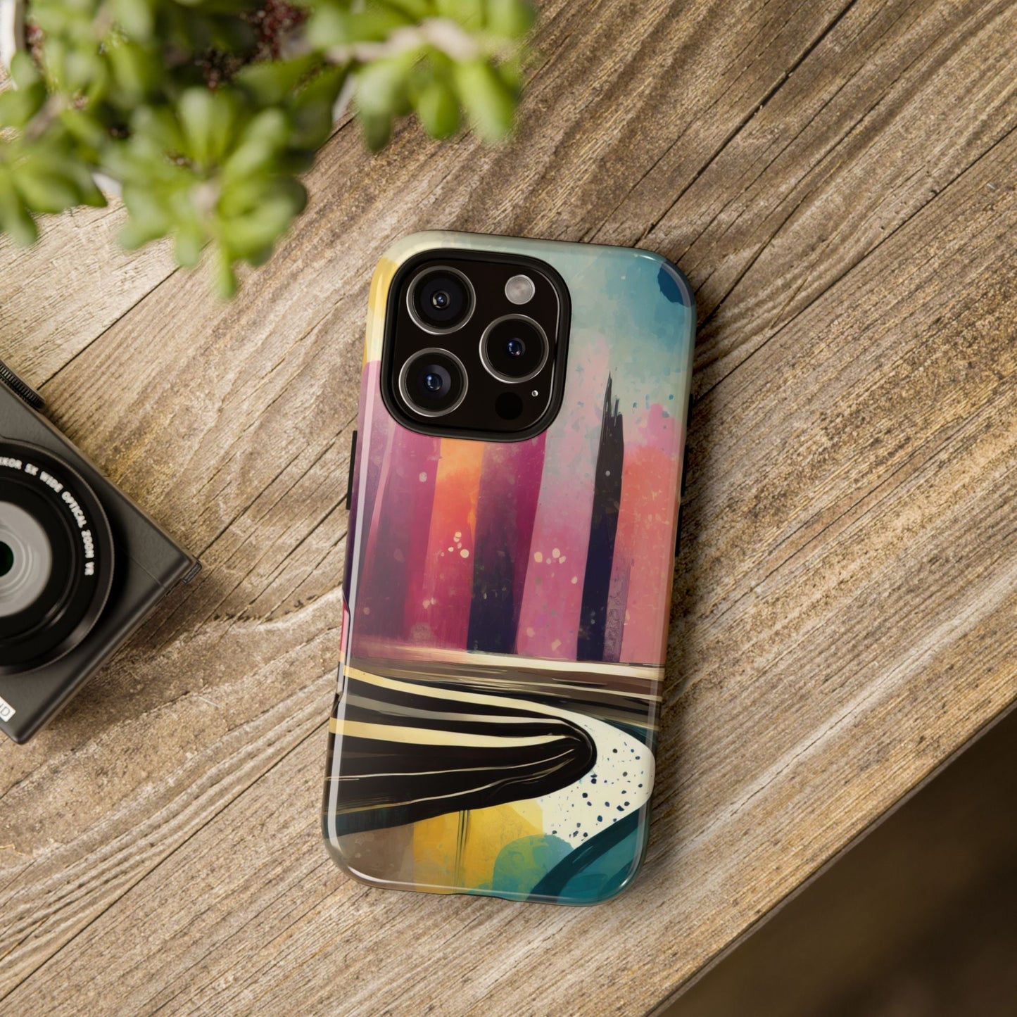City Skyline Vibrant Tough Phone Case