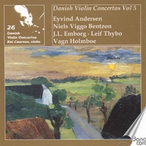 Andersen / Bentzon / Emborg - Danish Violin Concertos 9 & 10 [2 CD]