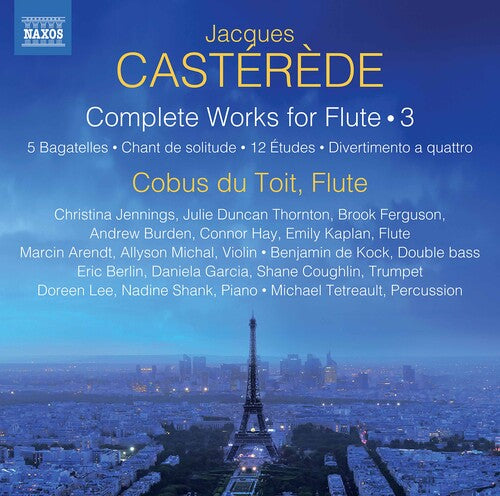 Casterede / Cobus Du Toit - Complete Works For Flute 3 - Music CD