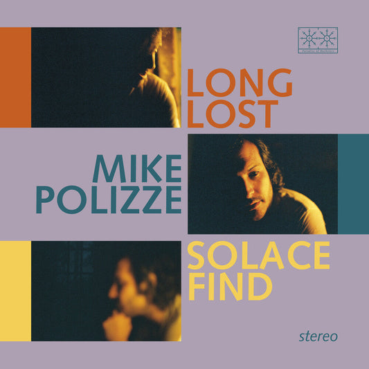 Mike Polizze - Long Lost Solace Find (Transparent Blue Vinyl) [LP] Vinyl Record
