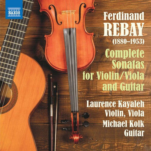 Rebay / Kayaleh / Kolk - Sonatas Violin / Viola & Guitar - Music CD