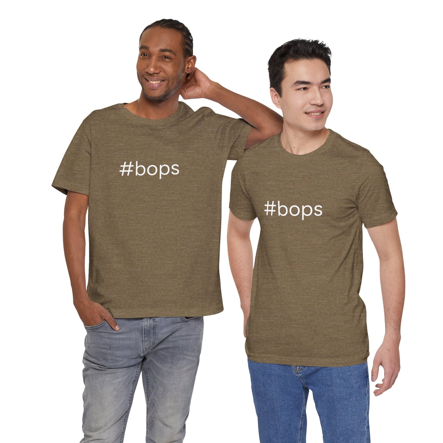 #bops Unisex High End Cotton Short Sleeve Tee