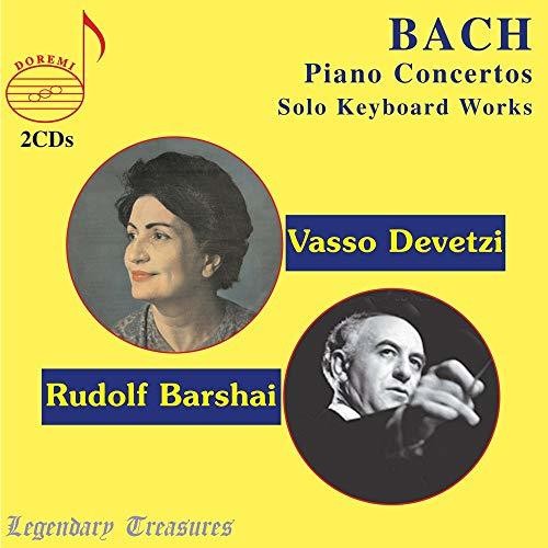J Bach S / Devetzi / Moscow Chamber Orch - Piano Concertos / Solo Keyboard Works 1 [2 CD]