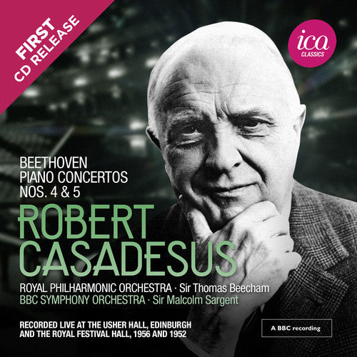 Beethoven / Casadesus - Beethoven Piano Concertos 4 & 5 Music CD