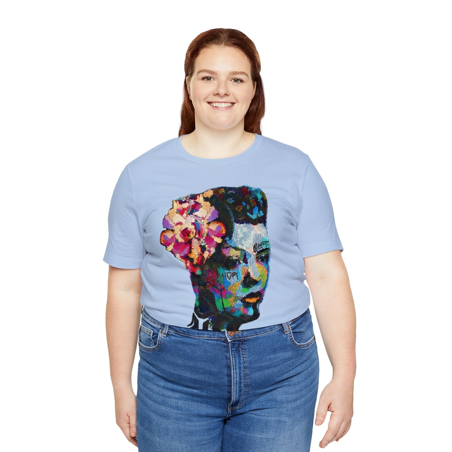 Billie Radical Unisex High End Cotton Short Sleeve Tee HUE+MAN Collective