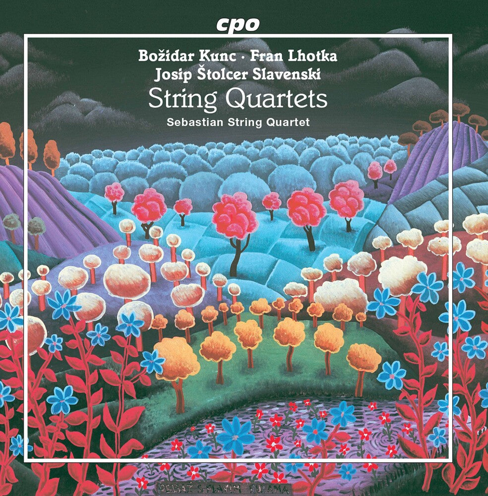 Kunc / Sebastian String Quartet - Works for String Quartet Music CD