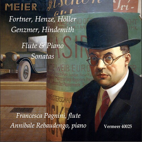 Fortner / Pagnini / Rebaudengo - Flute & Piano Sonatas - Music CD