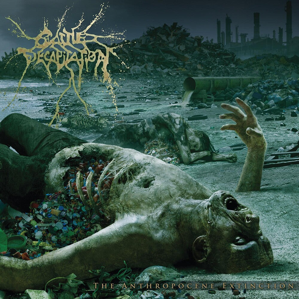 Cattle Decapitation - The Anthropocene Extinction [Coke Bottle Green in White LP] Vinyl Record