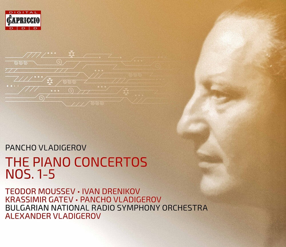 Vladigerov - Piano Concertos 1-5 Music CD