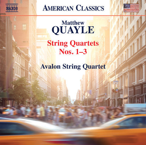 Avalon String Quartet - String Quartets 1-3 Music CD