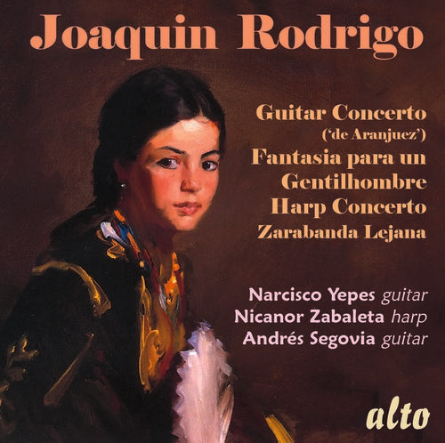 Narciso Yepes / Zabaleta,Nicanor / Segovia,Andres - Rodrigo: Guitar Concerto ('de Aranjuez') / Fantasia para un Gentilhomb [CD]