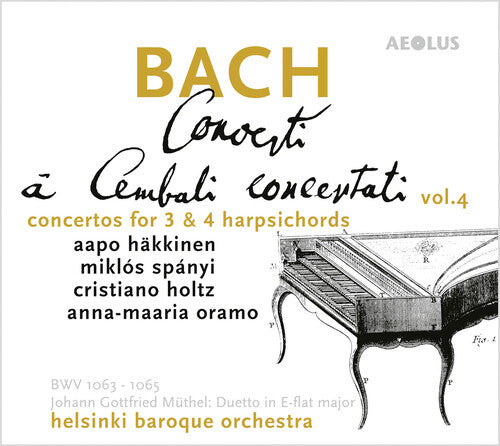 Muthel / Hakkinen / Oramo - Concerti A Cembalo 4 - Super Audio CD