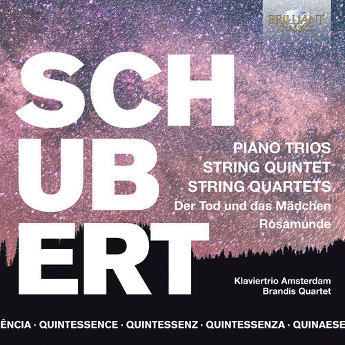 Schubert / Brandis Quartet / Klaviertrio Amsterdam - Quintessence Schubert - Music CD