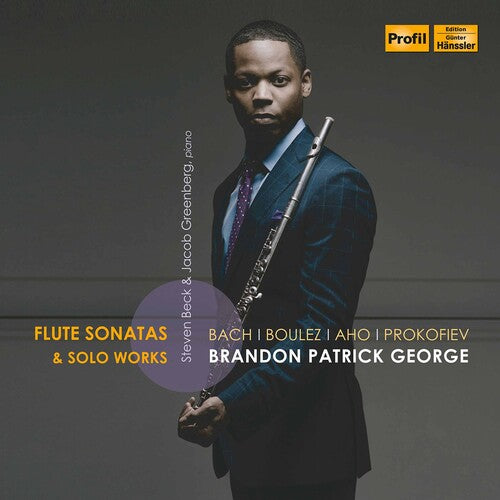 Aho / George / Greenberg - Flute Sonatas & Solo Works - Music CD