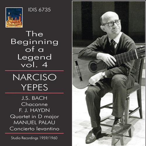 J Bach S / Yepes - Beginning of a Legend 4 [CD]