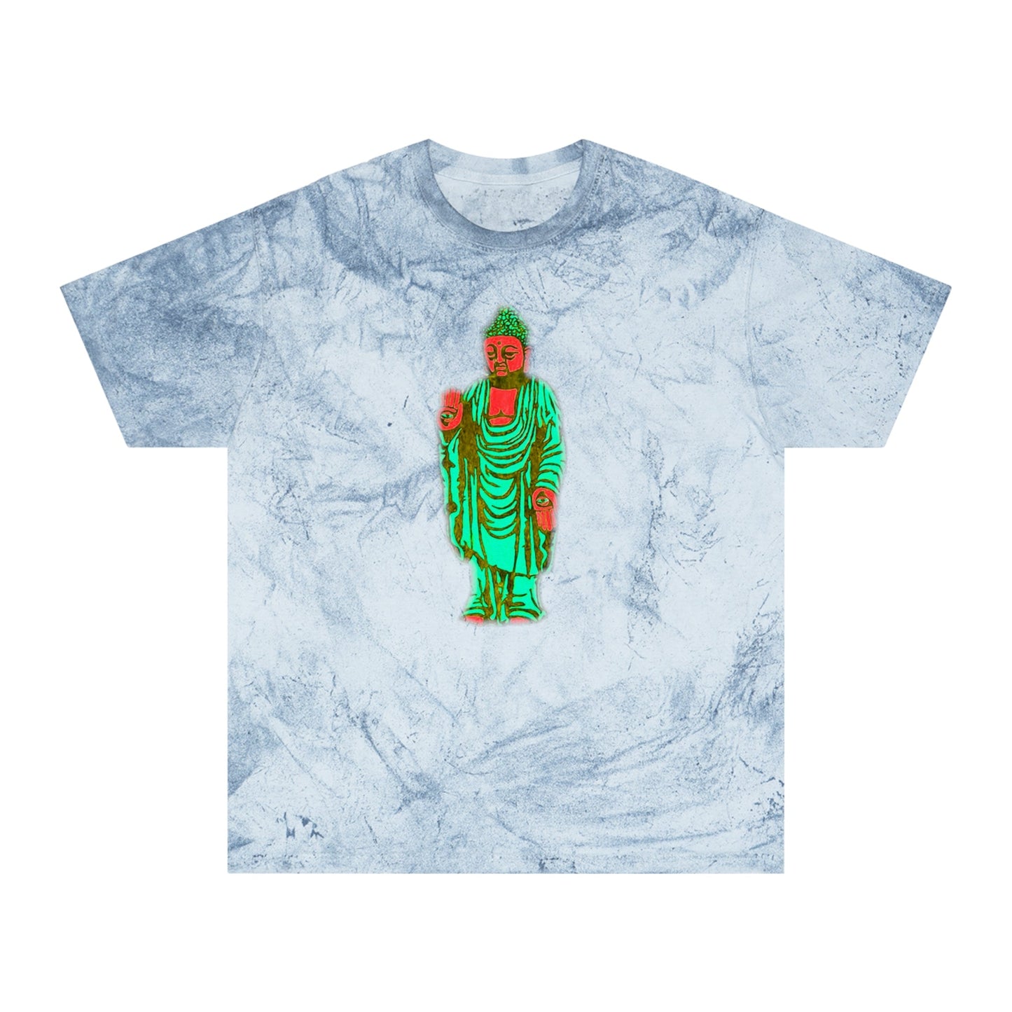 Grand Honor Buddha Watermelon Industrial Dye Premium T-Shirt