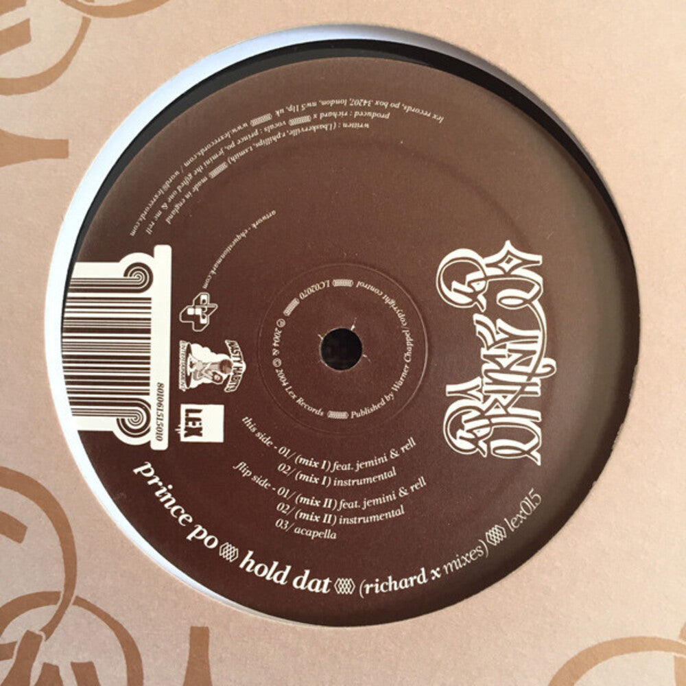 Prince Po - Hold Dat [12" Vinyl]