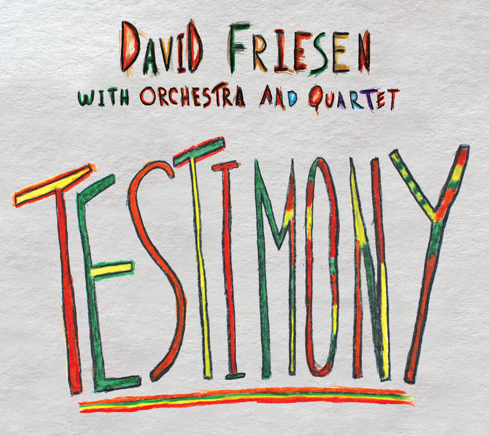 David Friesen - Testimony Music CD