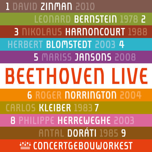 Concertgebouworkest - Beethoven: Symphonies Nos. 1 - 9 - Music CD