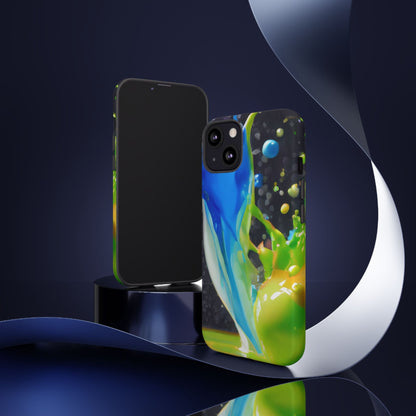 Vibrant Paint Splash Phone Case - Tough & Stylish Protection