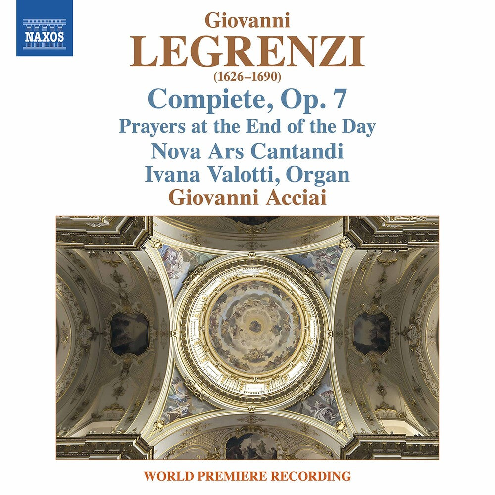 Legrenzi / Nova Ars Cantandi / Acciai - Compiete 7 Music CD