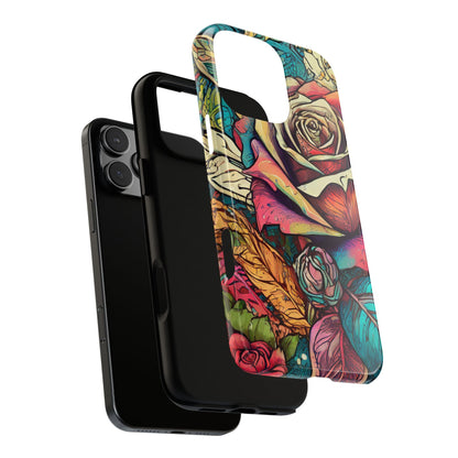 Colorful Roses Tough Phone Case