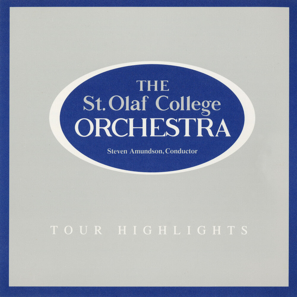 St. Olaf Orchestra - Tour Highlights [CD]