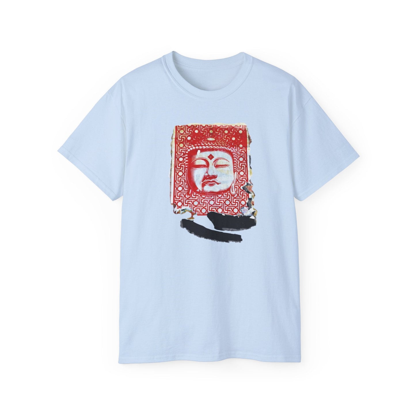 Fine Art Buddha Tablet Print Unisex Ultra Cotton Tee