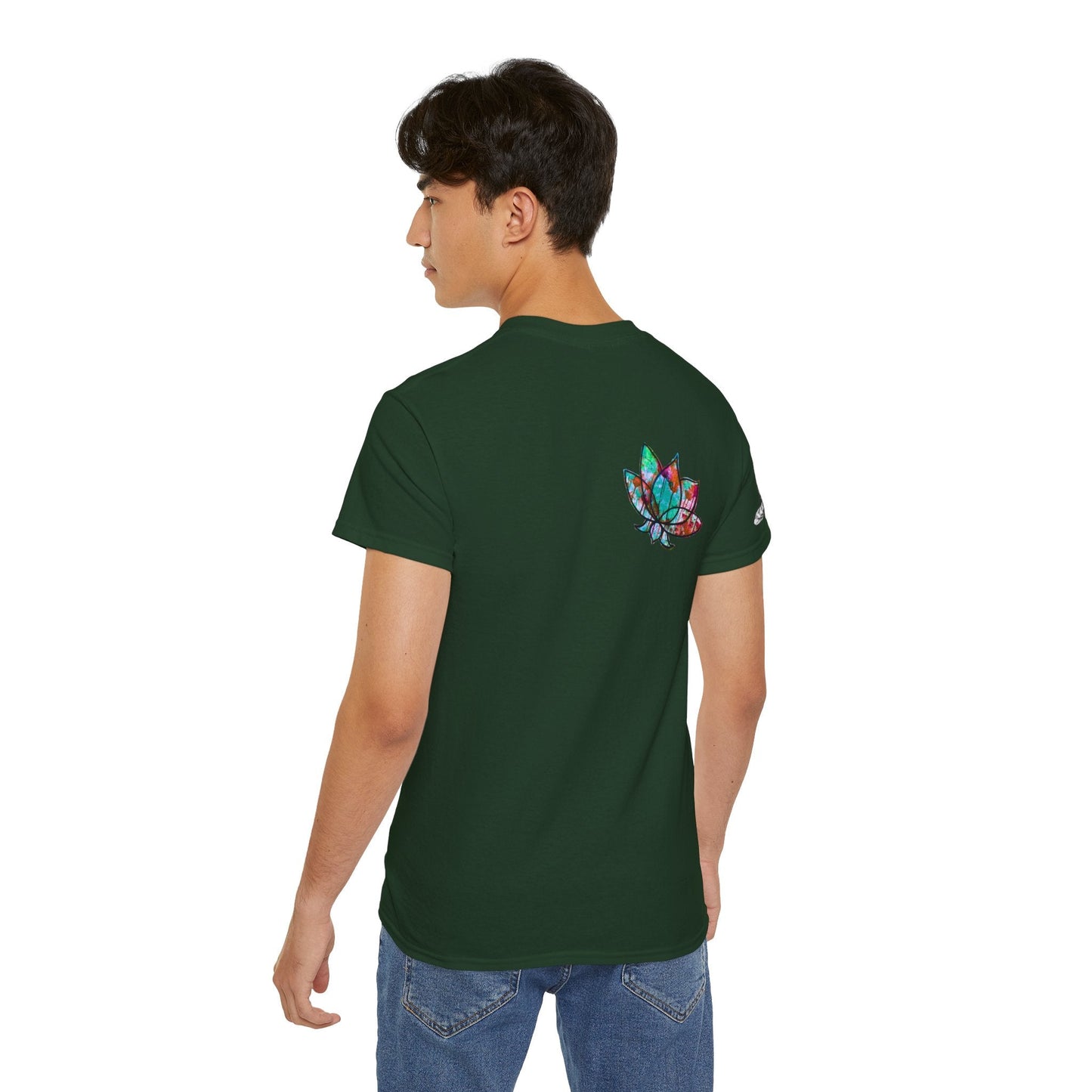 Fine Art Buddha Oil Paint Print Unisex Ultra Cotton Tee
