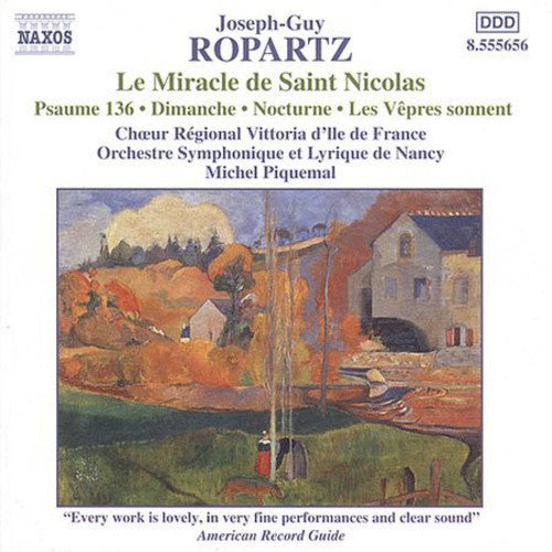 J. ROPARTZ - Le Miracle de Saint Nicholas Music CD