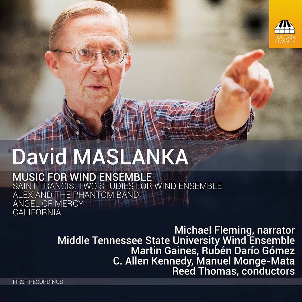 Maslanka - Music for Wind Ensemble Music CD