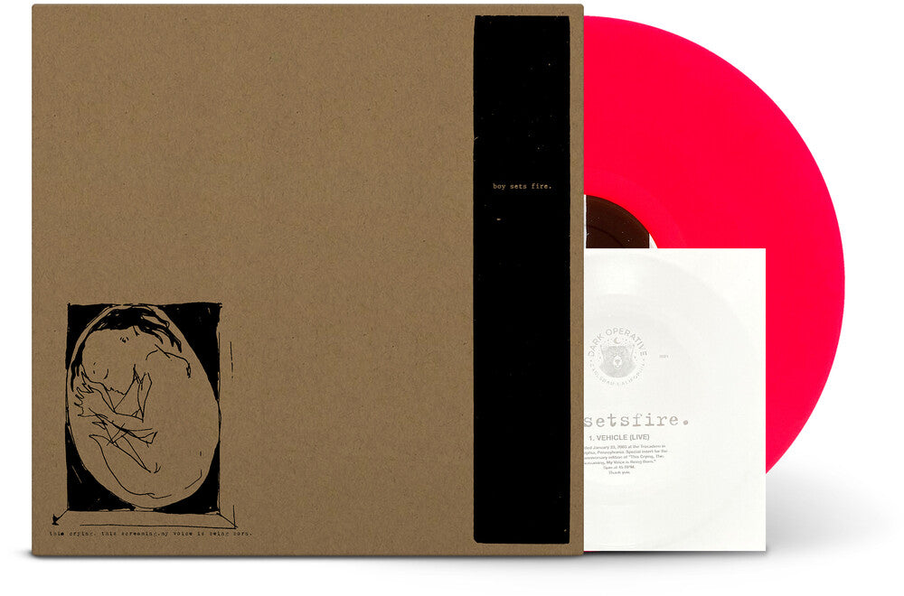 BoySetsFire - This Crying, This Screaming, My Voice Is Being Born [LP] Vinyl Record