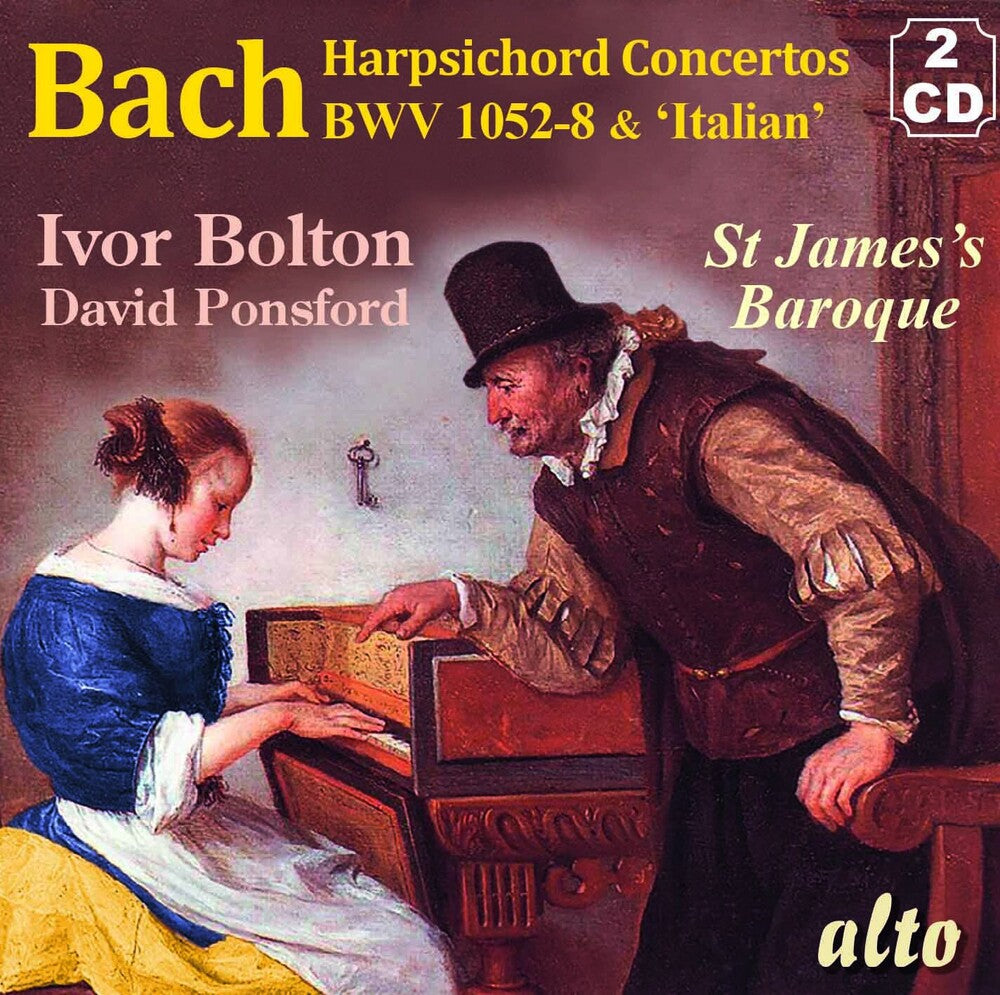 Ivor Bolton / StJames Baroque Players - J.S. Bach Concertos for Harpsichord & Strings; BWV 1052-8; ItalianConcerto BWV 971 [2 CD]