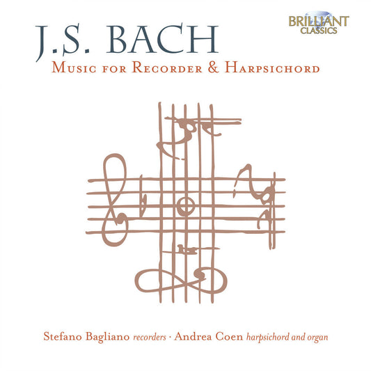 J Bach S / Bagliano / Coen - Recorder & Harpsichord Music CD