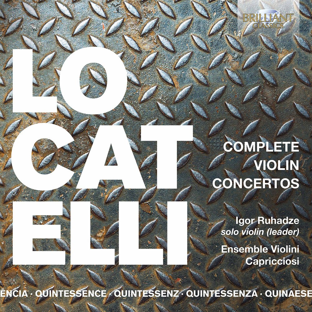 Locatelli / Ruhadze - Complete Violin Concertos Music CD