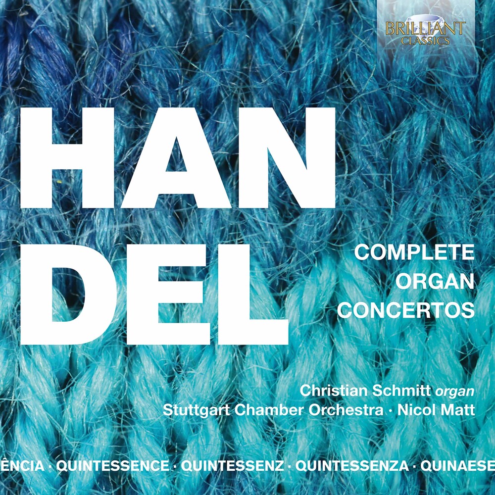 Handel / Schmitt / Matt - Complete Organ Concertos [CD]