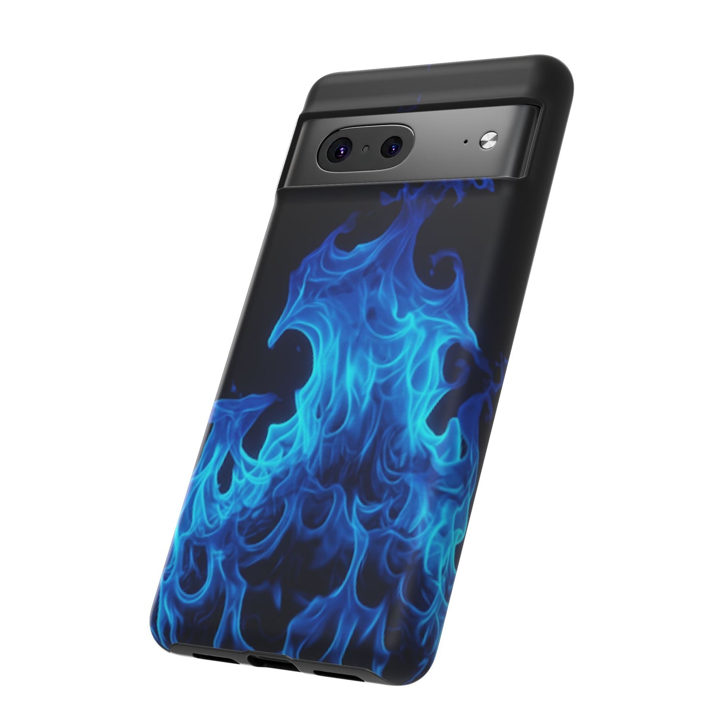 Blue Flames Tough  Phone Case