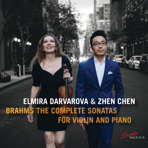 Brahms / Darvarova / Chen - Complete Sonatas for Violin & Piano [CD]