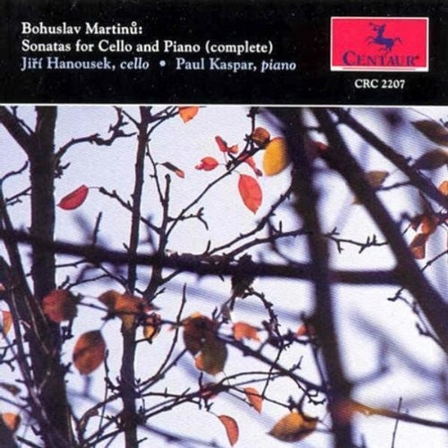 Martinu / Bohuslav - Sonata 1 For Cello & Piano Music CD