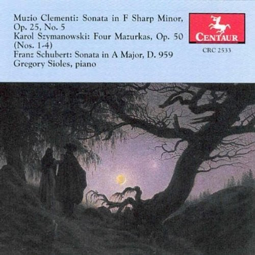 Clementi / Szymanowski / Schuber - Sonata In Fminor, Music CD