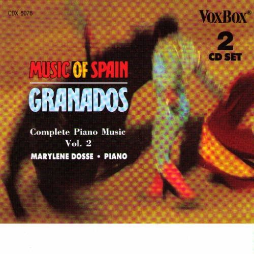 Granados / Dosse, Marylene - Complete Piano Music [CD]