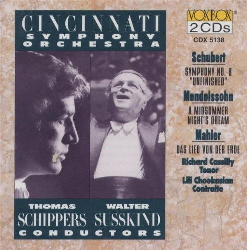 Thomas Schippers - Schubert Mendelssohn Mahler [2 CD]