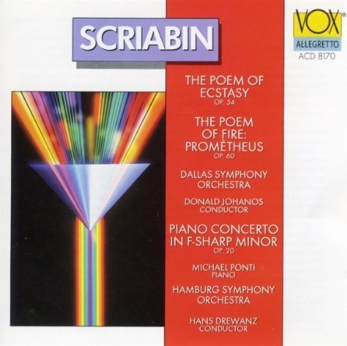 Scriabin - Symphonies 4 & 5 [CD]