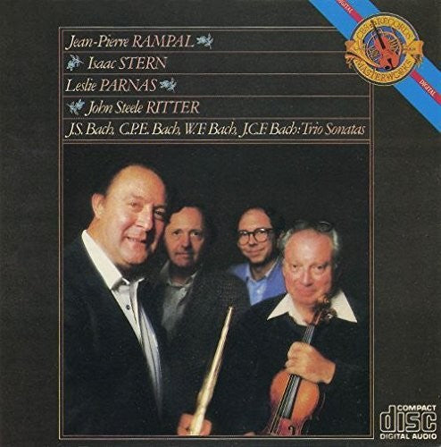 Bach, J.S. / Ritter / Rampal/ Stern - Bach & Sons: Trio Sonatas [CD]
