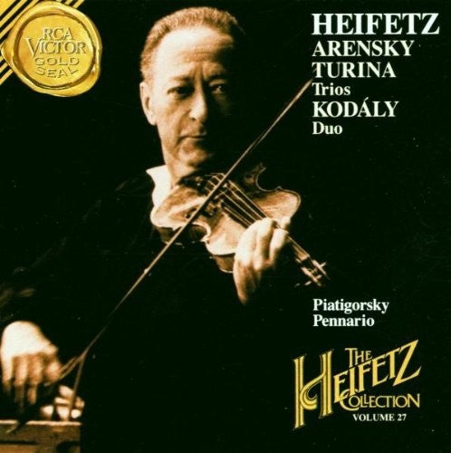 Arensky / Kodaly / Piatigorsky - Heifetz Collection 27 [CD]