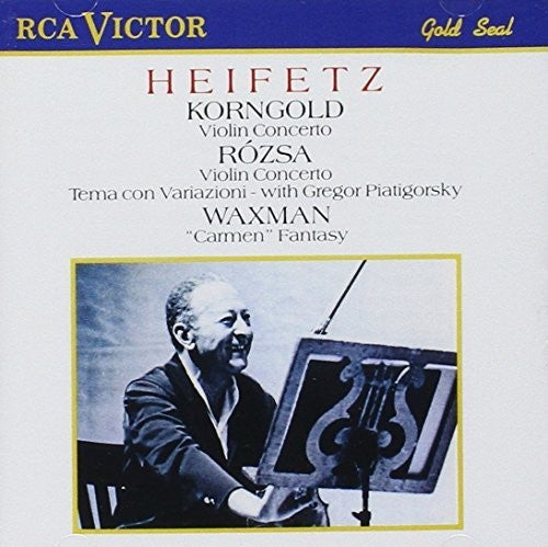 Korngold / Rozsa / Heifetz - Korngold Rozsa: Violin Cto - Music CD