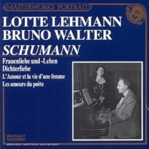 Schumann / Walter / Lehmann - Frauenliebe Und Lebe - Music CD