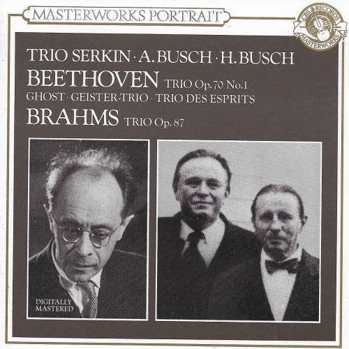 Brahms / Beethoven / Busch - Trio Op 70 No 1 [CD]