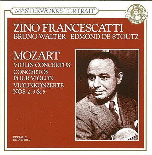 Mozart / Francescatti - Violin Ctos / Fran [CD]