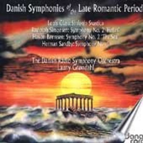 Simonsen / Borresen / Sandby / Grondahl - Danish Syms Late Romanti Music CD